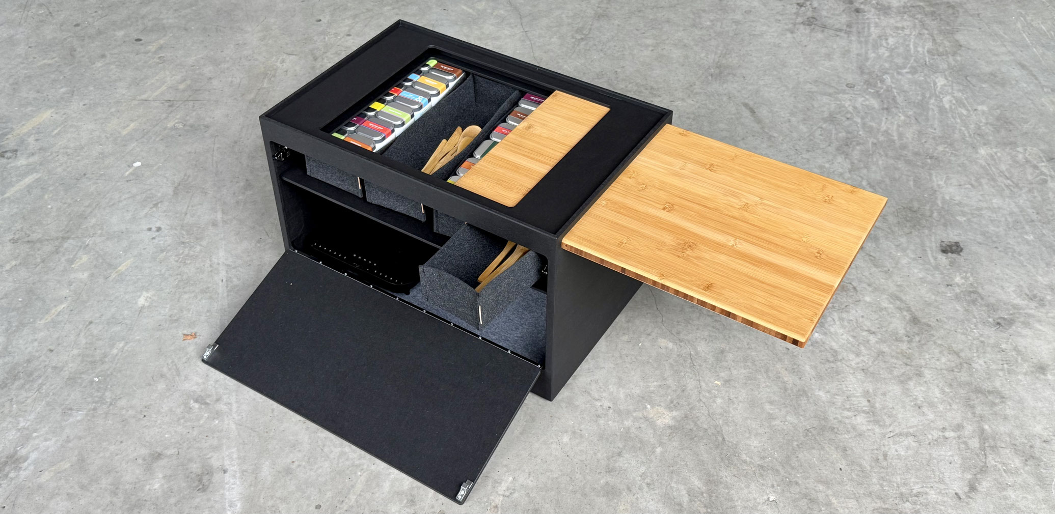 Calibox Modul Kochen 600 x 400 Cadac H 385