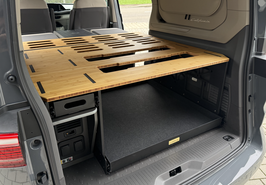 Calibox Heckablage mit Bettverlängerung